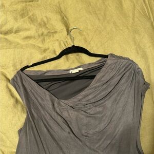 Asymmetrical off shoulder blouse